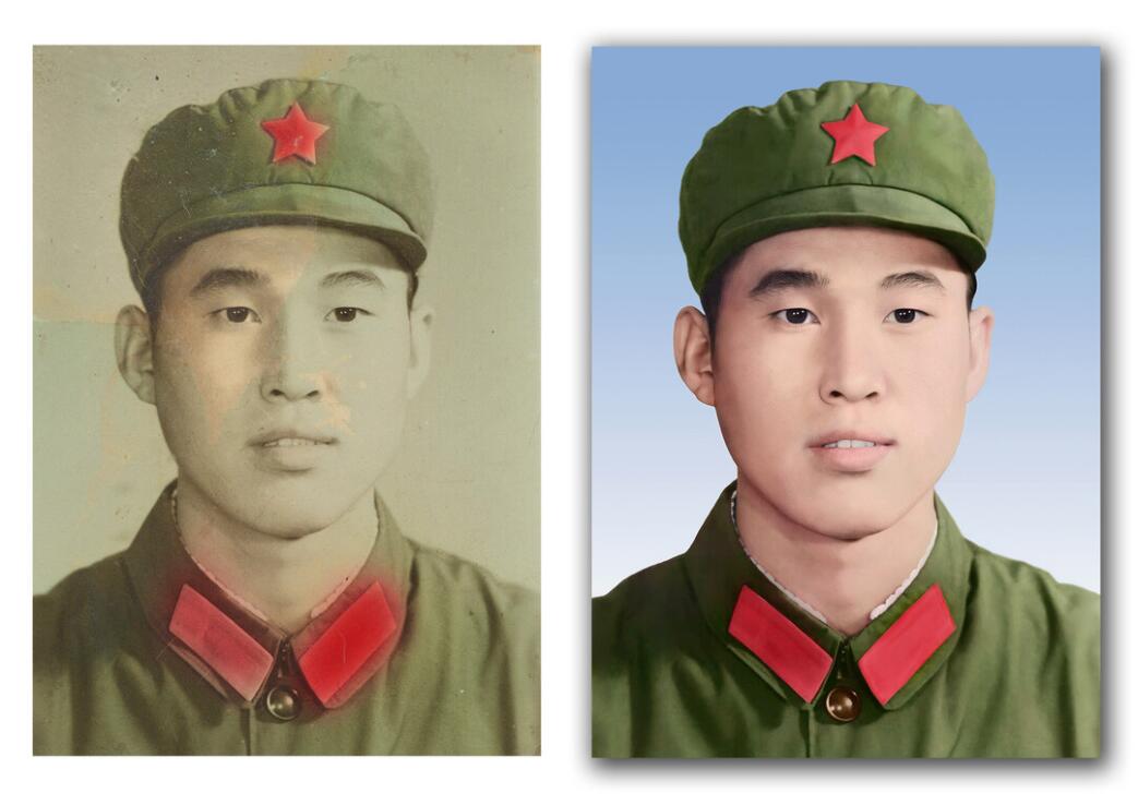 望城破损照片修复-18